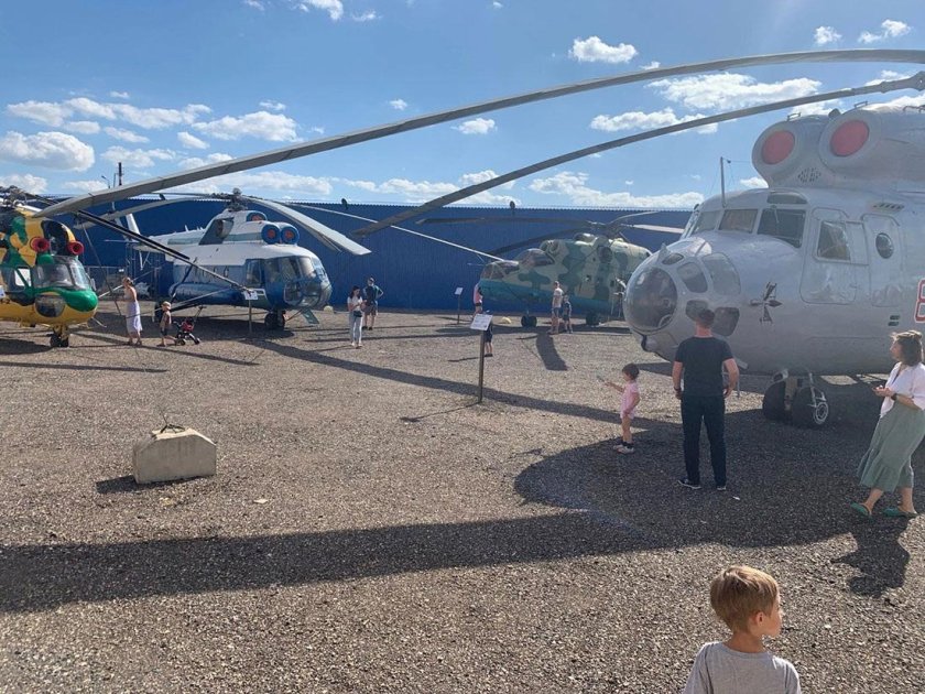 Вертолетный музей в торжке