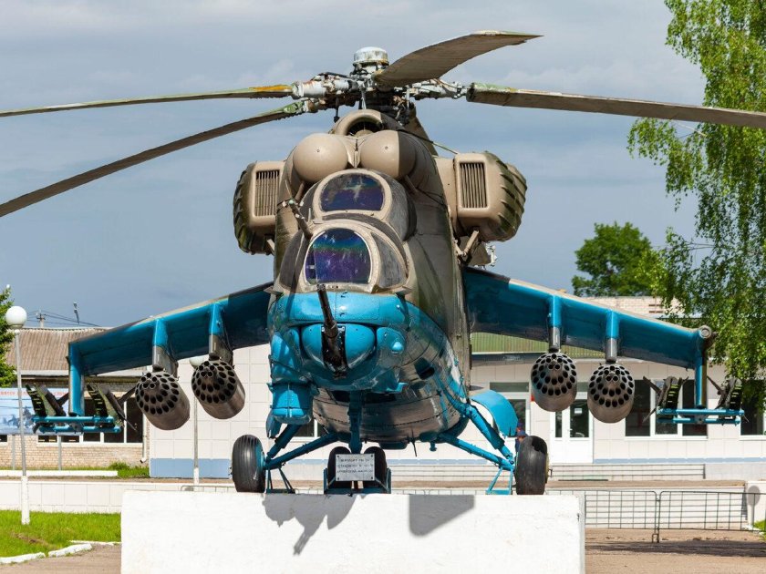 Вертолет ми-24 в Афганистане