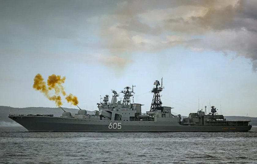 Адмирал Левченко большой противолодочный корабль