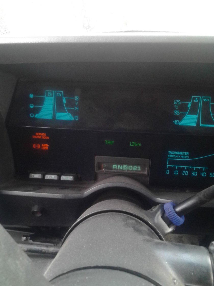 Блейзер приборная панель