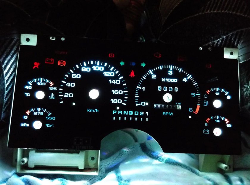 Приборка Шевроле блейзер 2.2