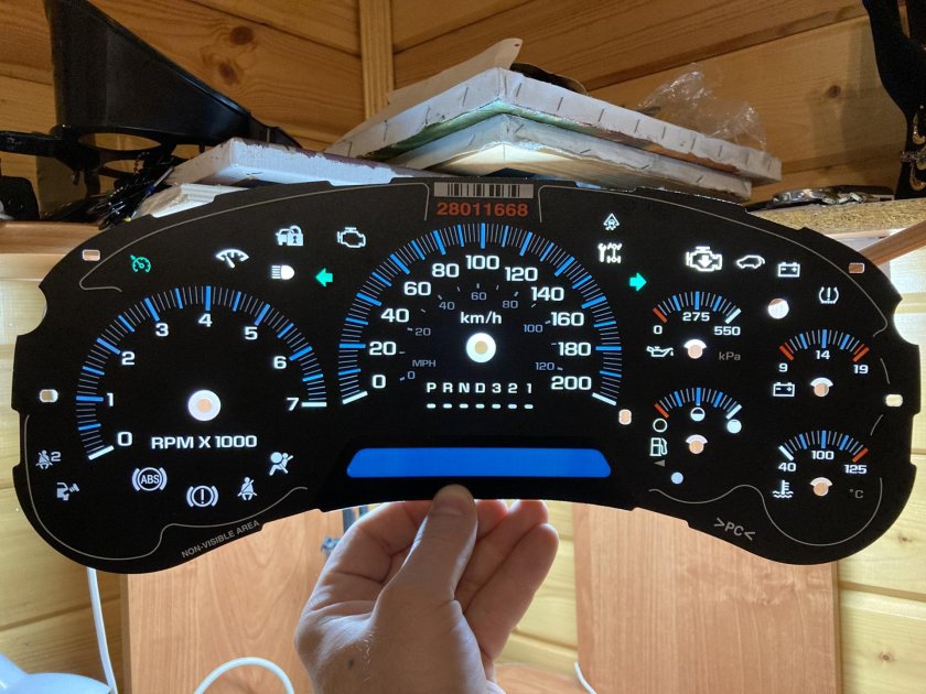 Панель приборов Шевроле Трейлблейзер