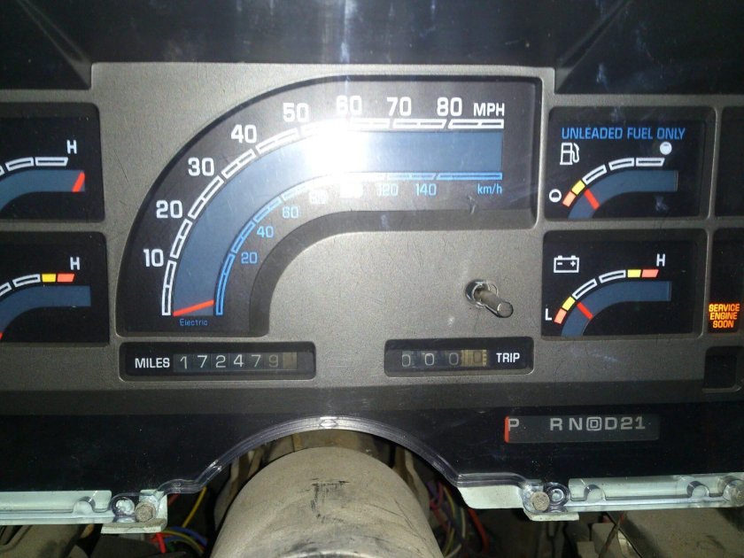 Chevrolet Astro спидометр