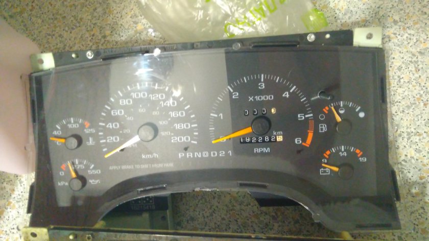 Приборная панель Шевроле блейзер