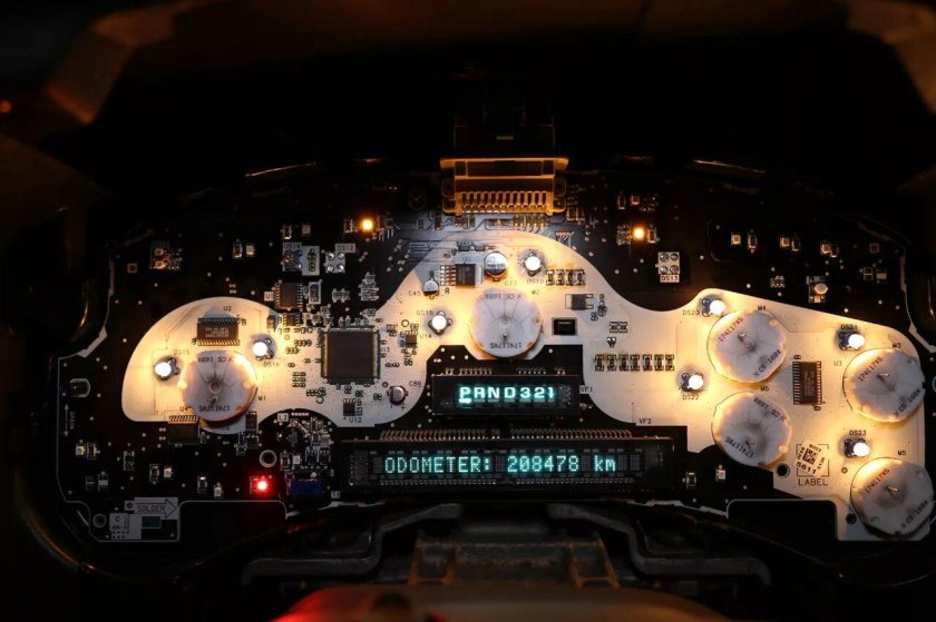 Пересвет панели приборов trailblazer 2005