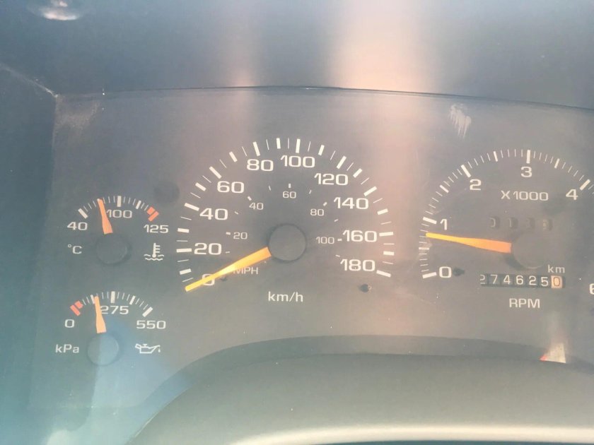 Шевроле блейзер спидометр 200