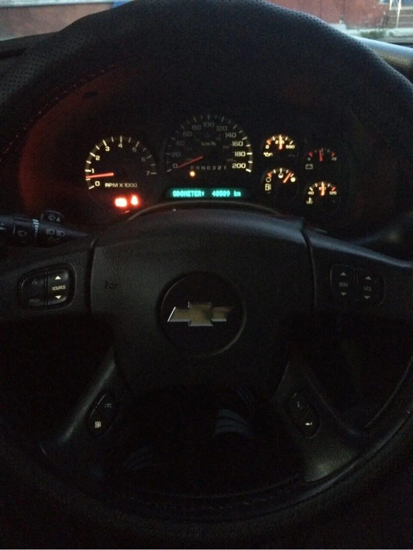 Замена подсветки в приборной панели Шевроле Трейлблейзер