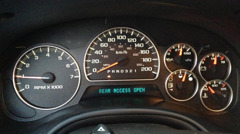 Приборная панель Шевроле Трейлблейзер 2005