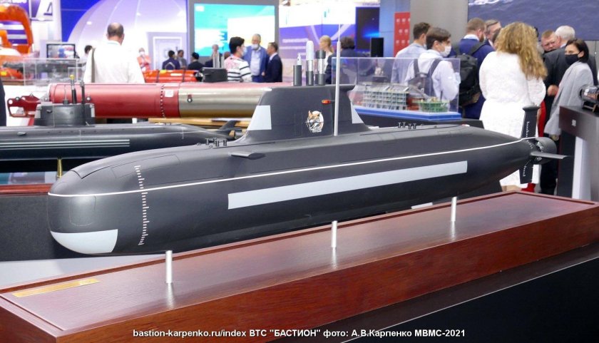 Подводная лодка п-750б сервал