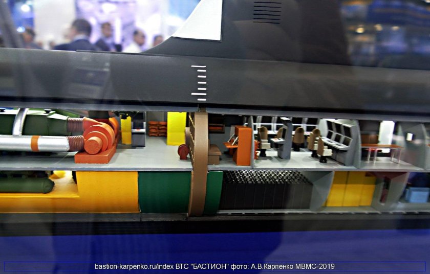 Подводная лодка п-750б сервал