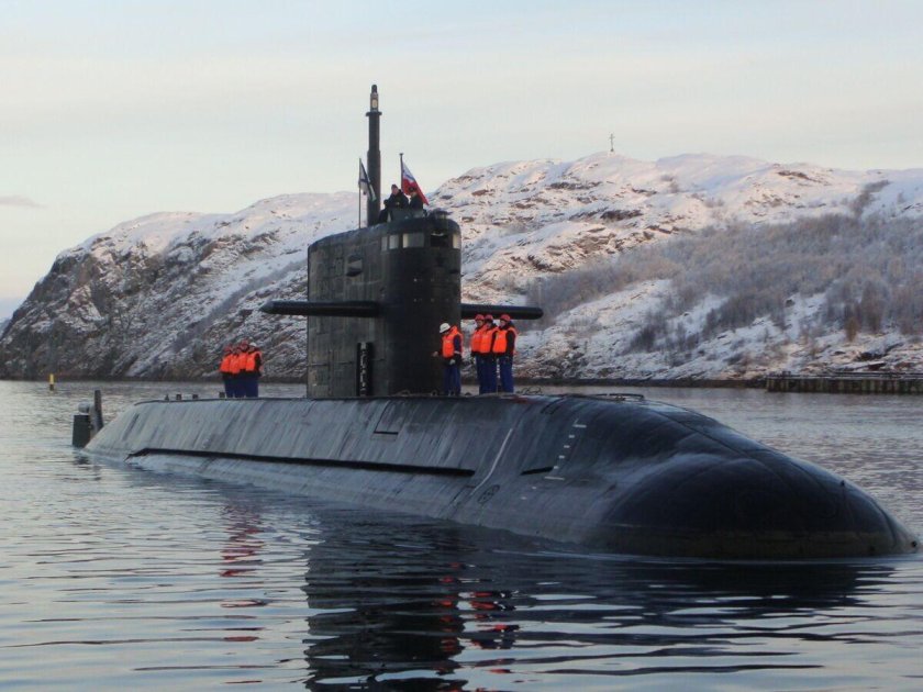 Гаджиево база подводных лодок северного флота