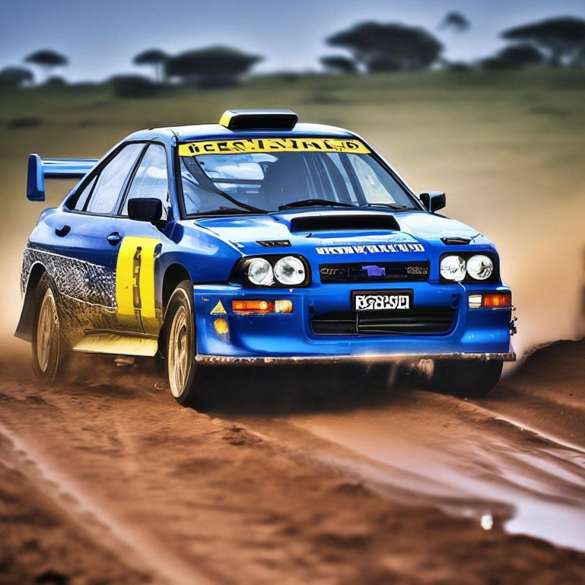 Subaru impreza wrx sti 2000 ралли