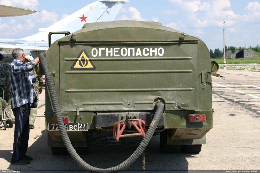 МАЗ 5334 ТЗА 7.5 военный Аэродромный