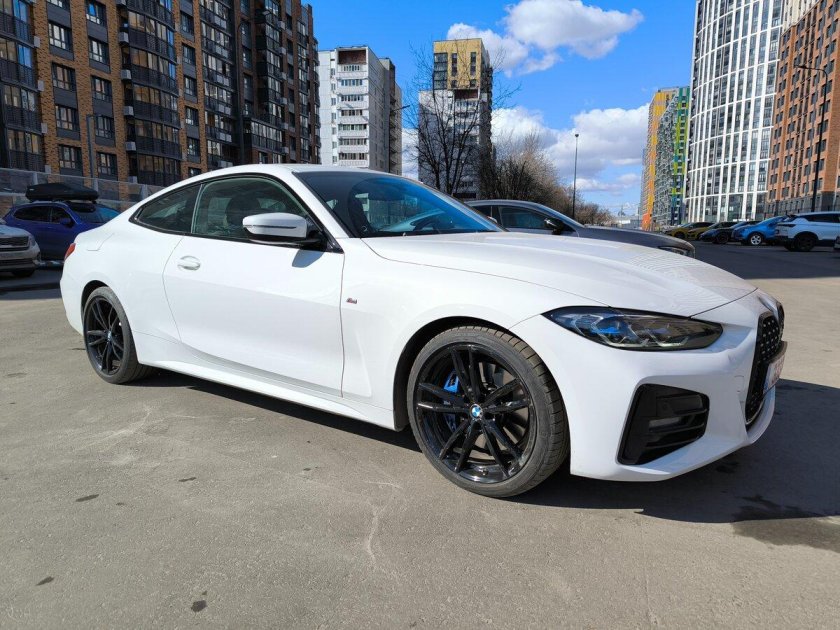Бмв 420d 2021 белая
