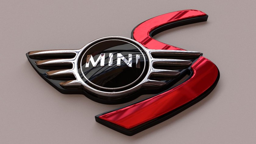 Мини Купер значок