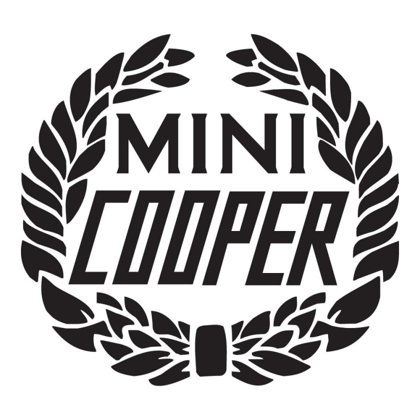 Mini Cooper наклейки