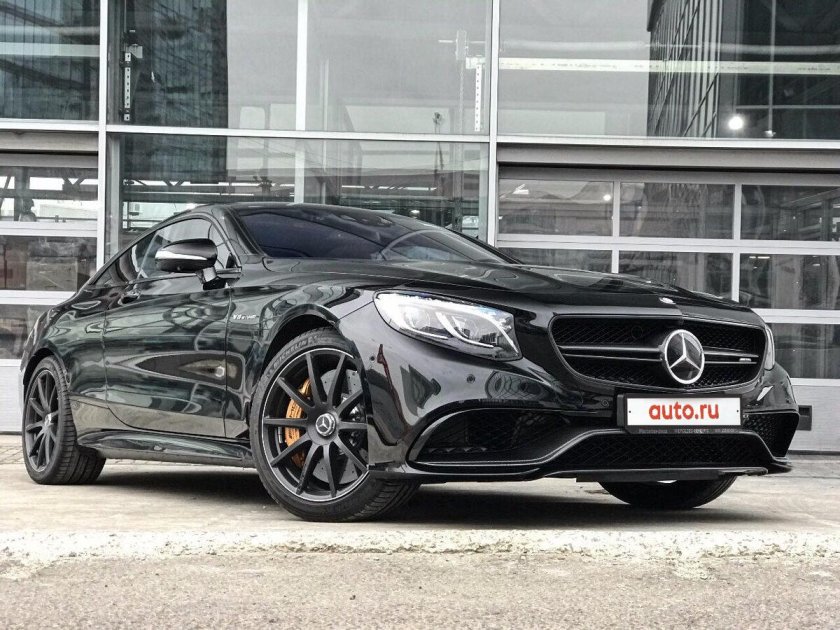 Мерседес s63 AMG черный