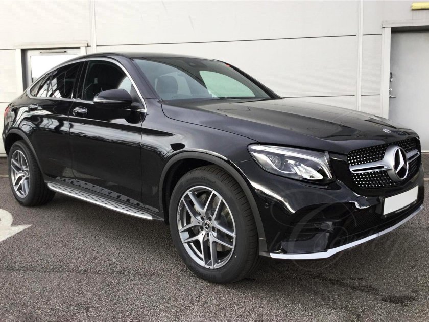 Мерседес GLC купе черный