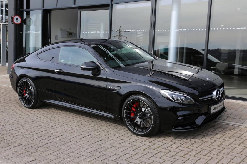 Mercedes c63 Coupe Black