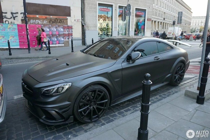 Мерседес s 63 АМГ черный матовый