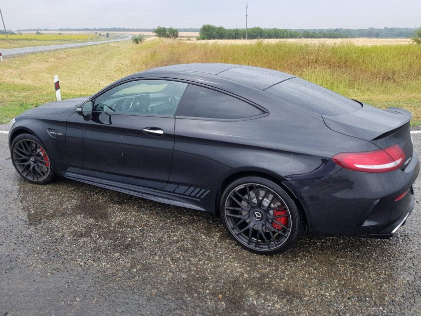 Mercedes c205 Coupe Black