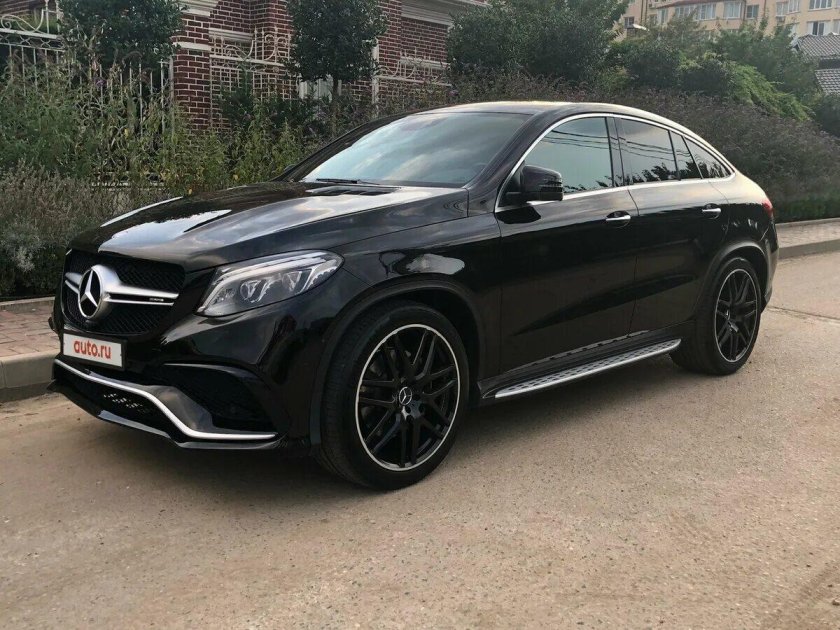 Мерседес GLE Coupe черный