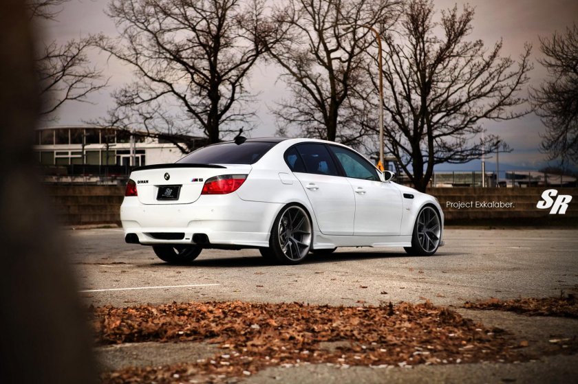 BMW m5 e60 White