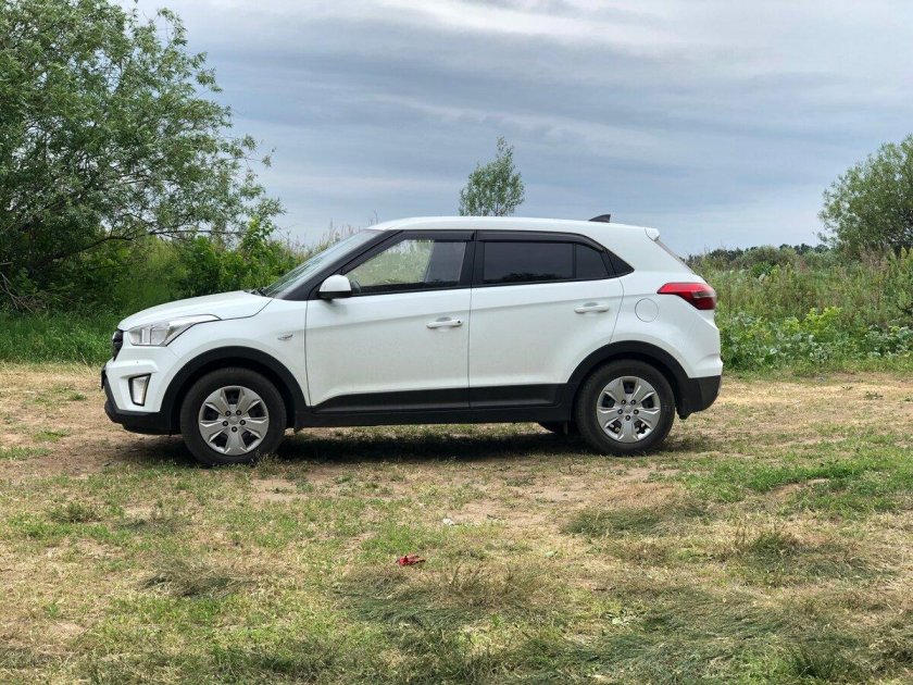 Hyundai Creta белая