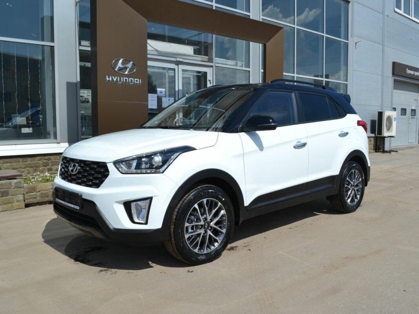 Hyundai Creta 2021 белая