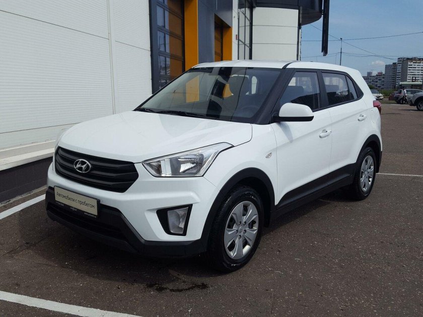Hyundai Creta белая