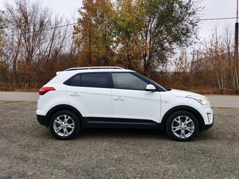 Хендай Крета 2017 белый