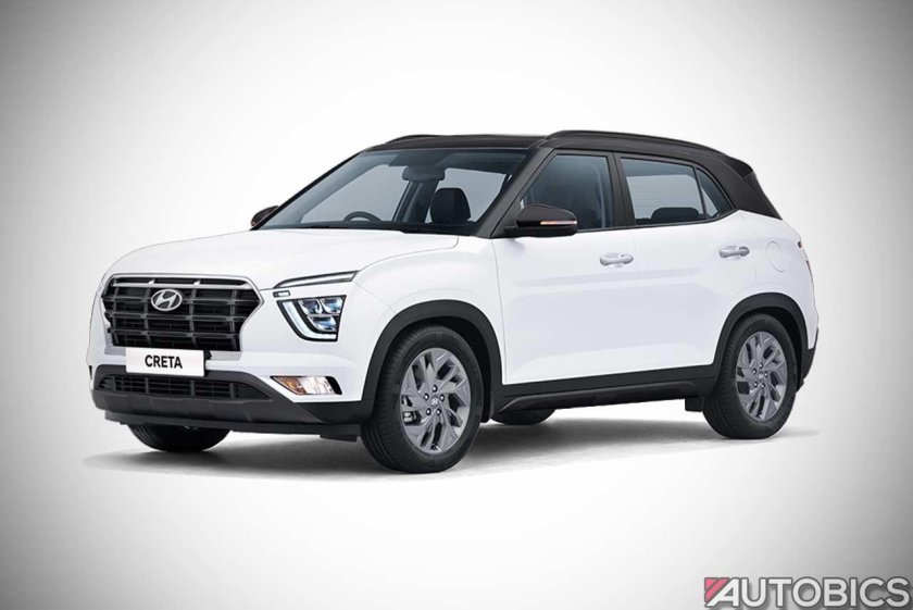 Hyundai Creta 2021 белая