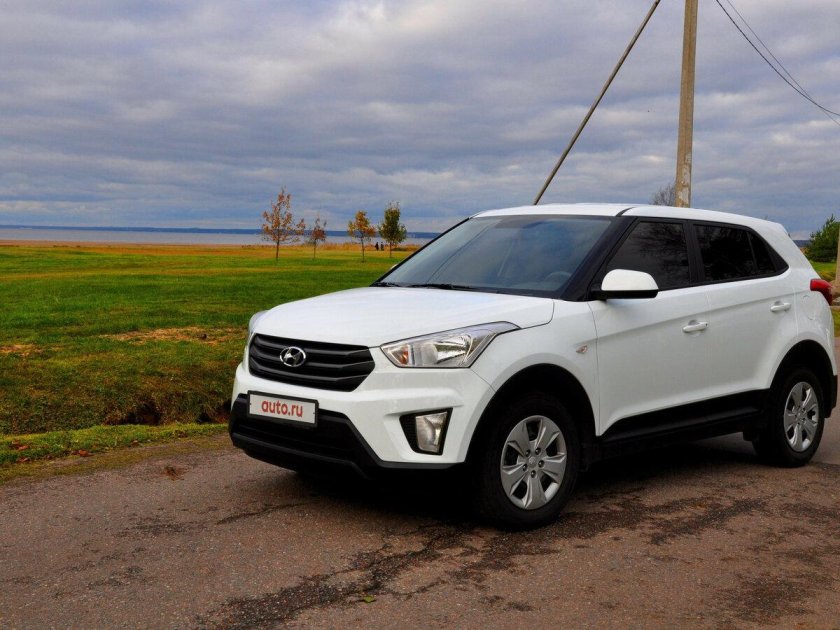 Hyundai Creta белая