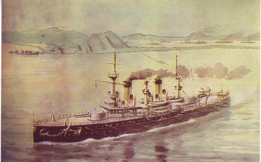 Броненосец Петропавловск в русско-японской войне