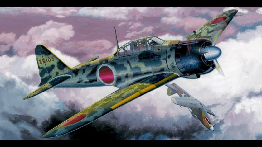 Mitsubishi a6m Zero самолет
