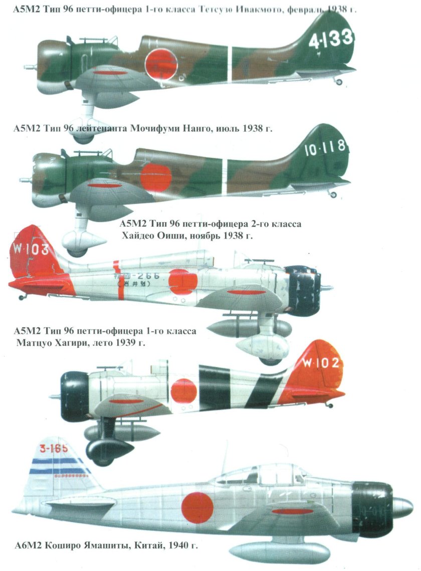 Самолеты Японии второй мировой войны