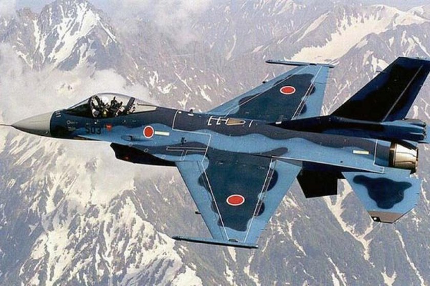 Японский истребитель Mitsubishi f2