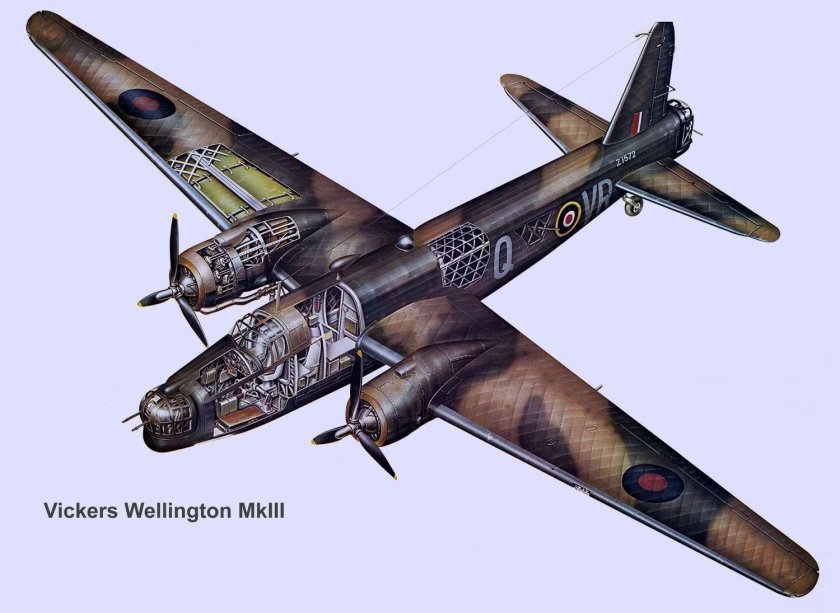 Самолет Vickers Wellington