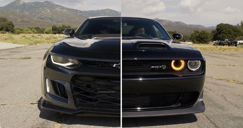 Camaro vs Hellcat vs