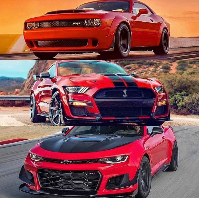 Мустанг Шевроле Камаро