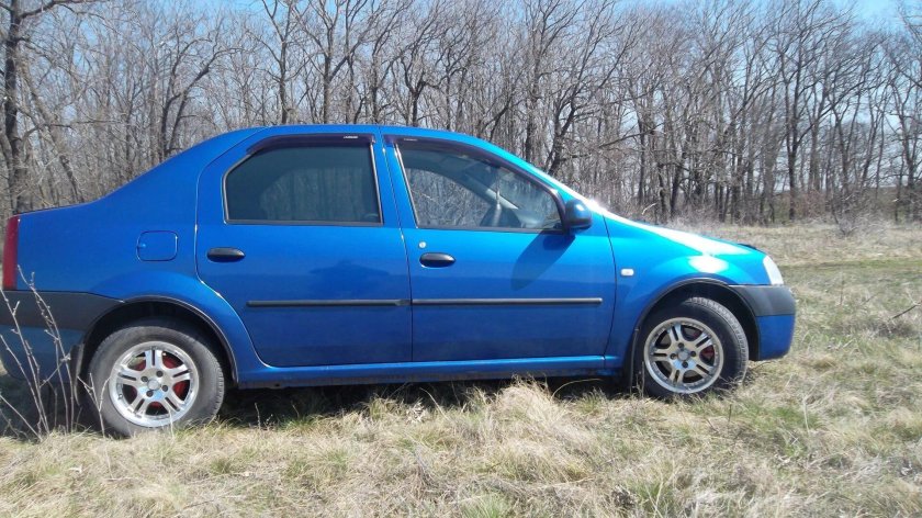 Краска для Рено Логан 1