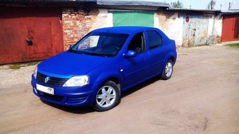 Рено Логан 1 в рапторе