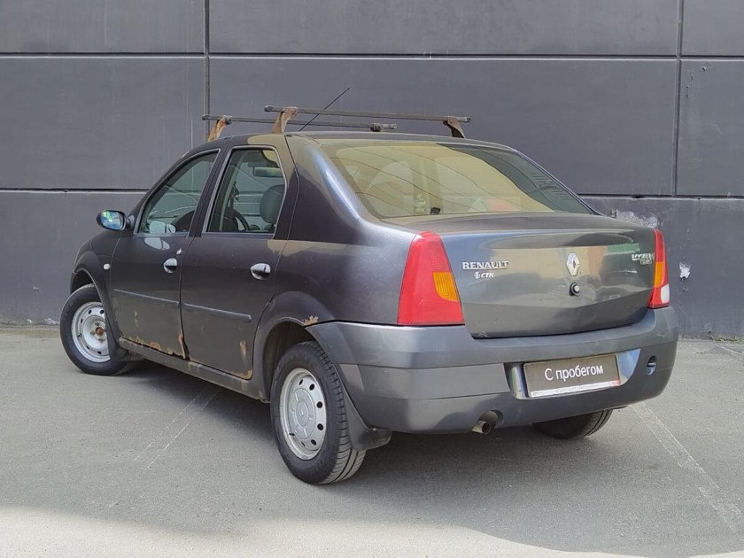 Серый рено логан