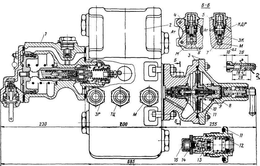 Тормозной клапан ВР 483