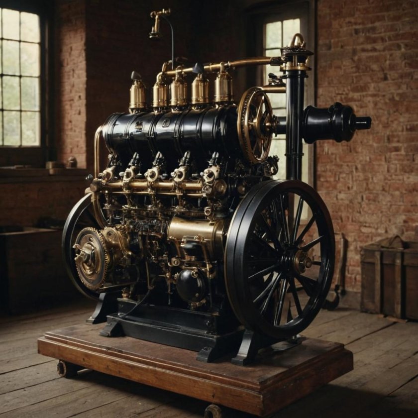 Первый двигатель внутреннего сгорания