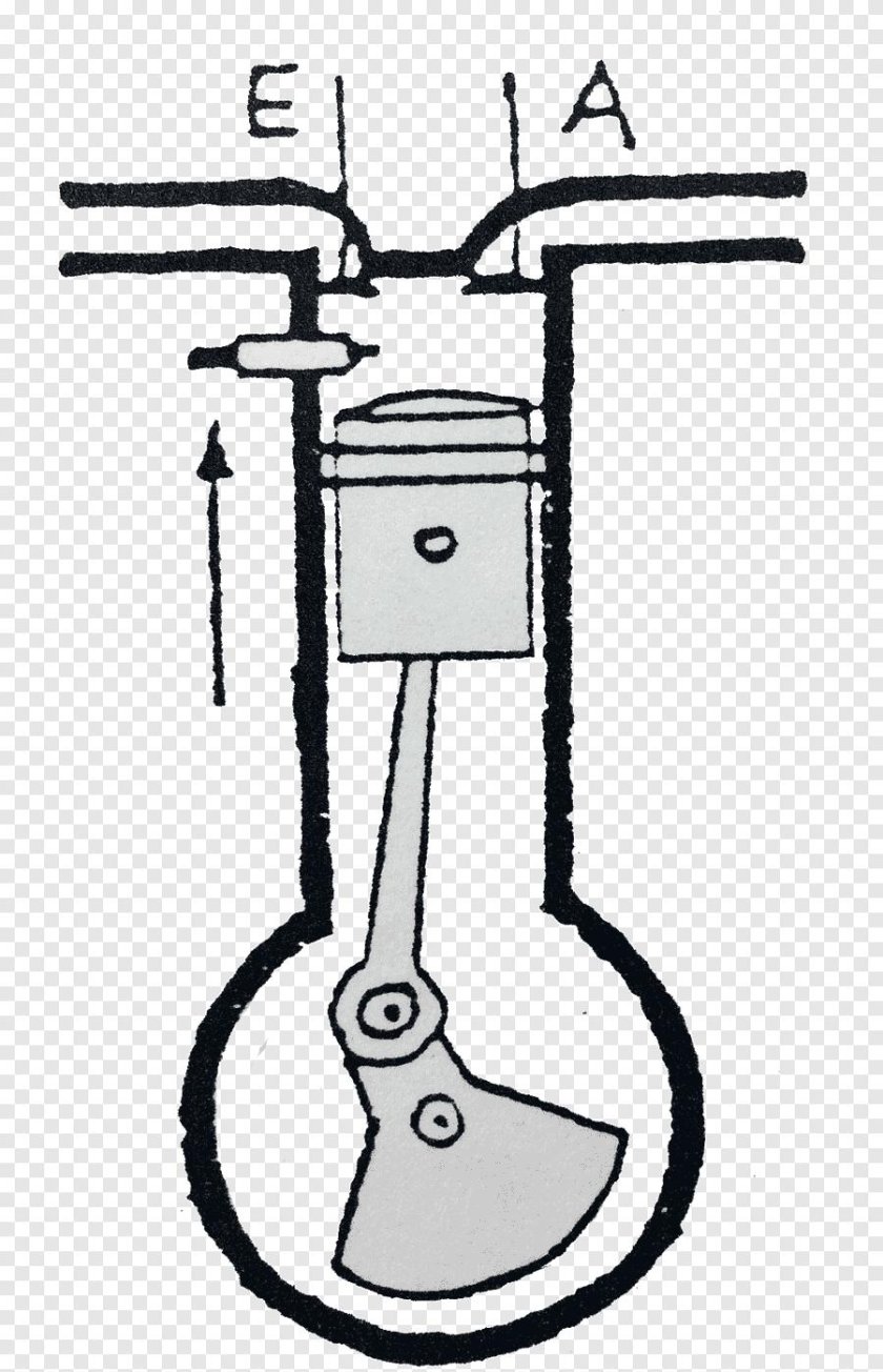 2 Тактный дизельный двигатель