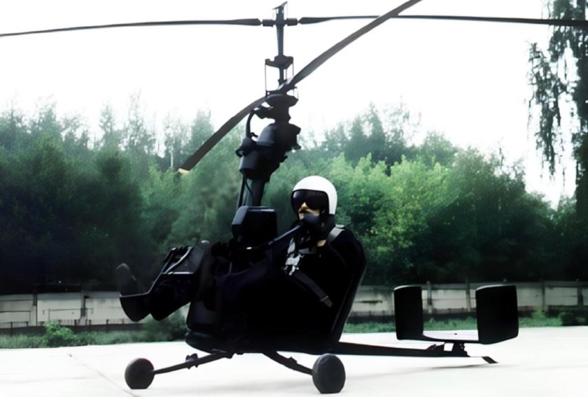 Складной вертолет ка-56 оса