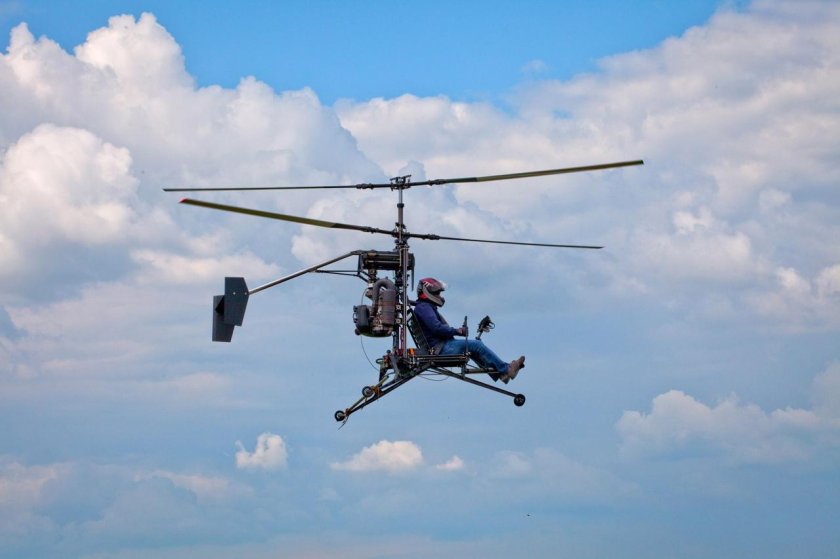 Мини вертолет микрон