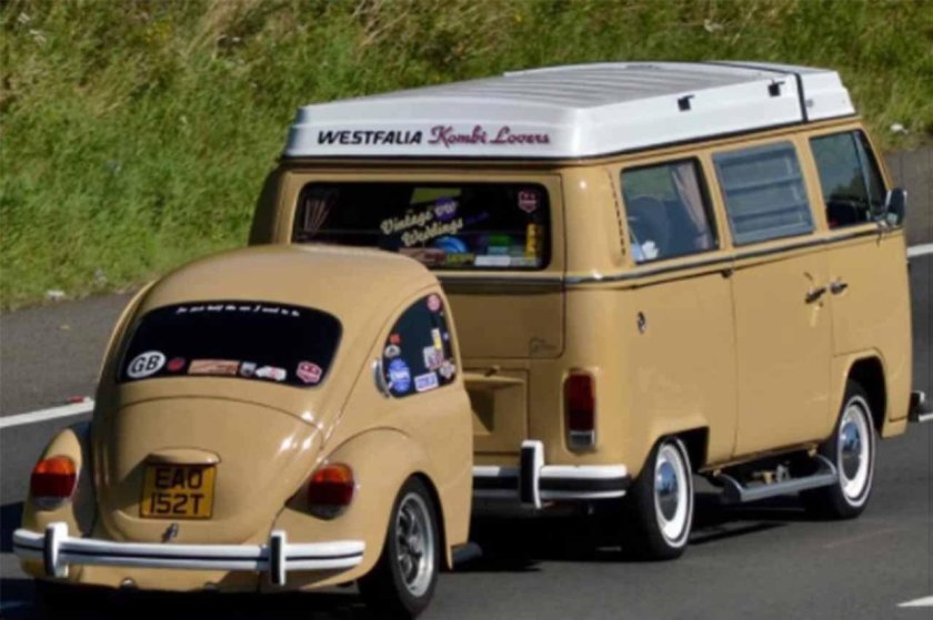 Volkswagen Transporter t1 сзади