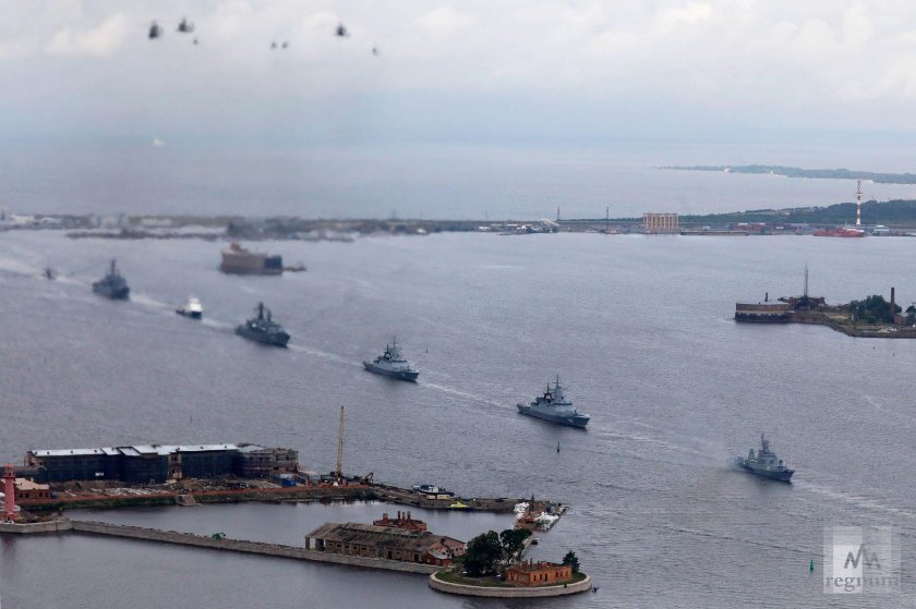 Военно-морской парад в кронштадте 2018